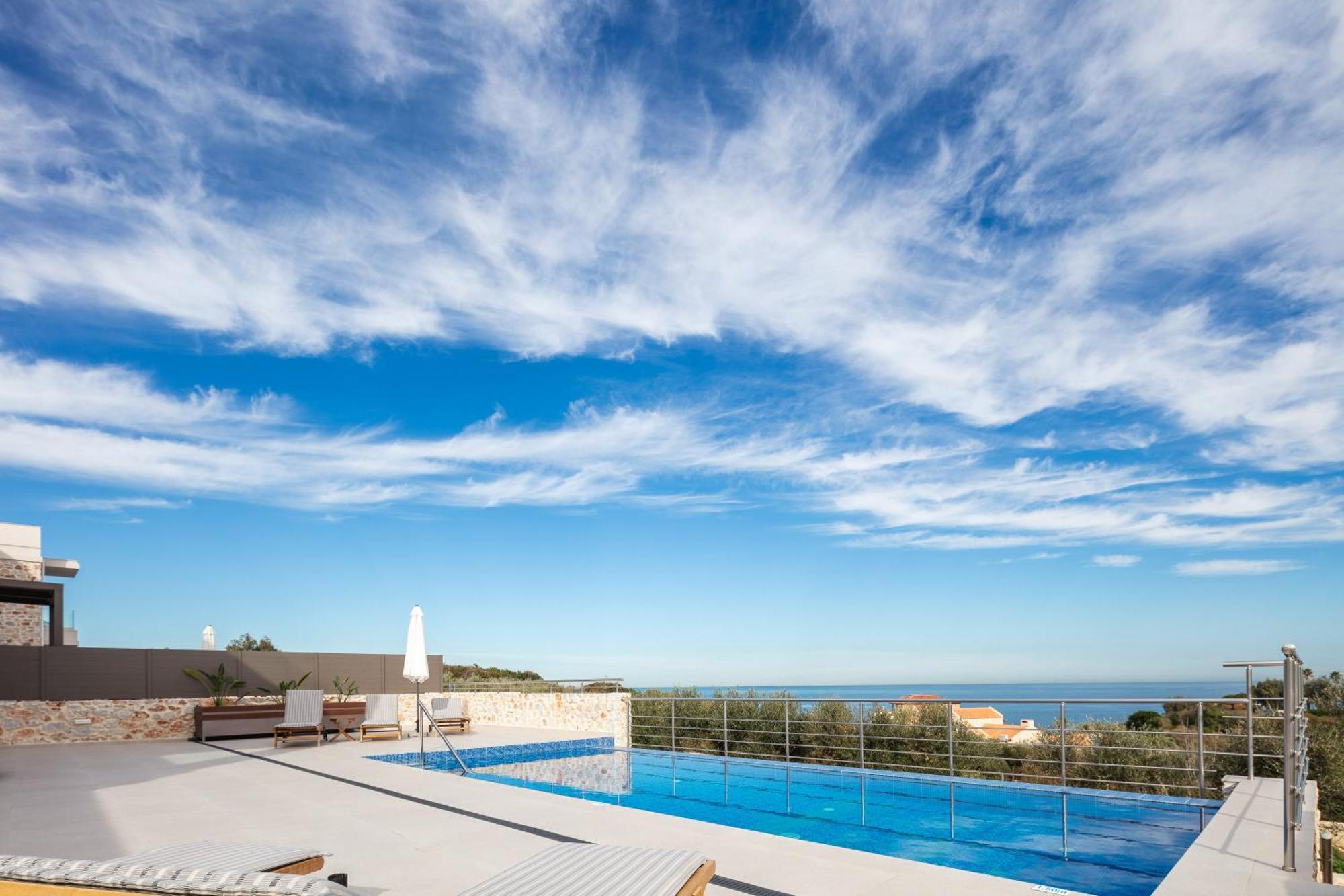 Oinolithos Luxury Villas Kalamaki Eksteriør bilde