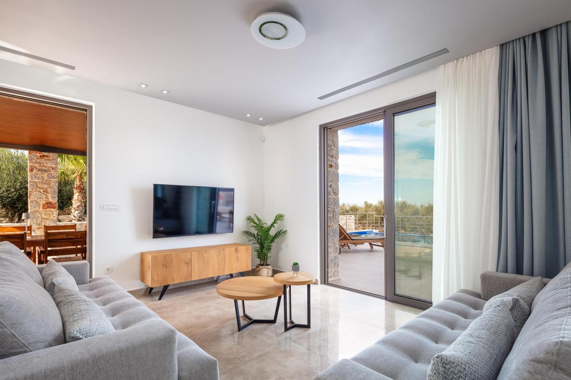 Oinolithos Luxury Villas Kalamaki Eksteriør bilde