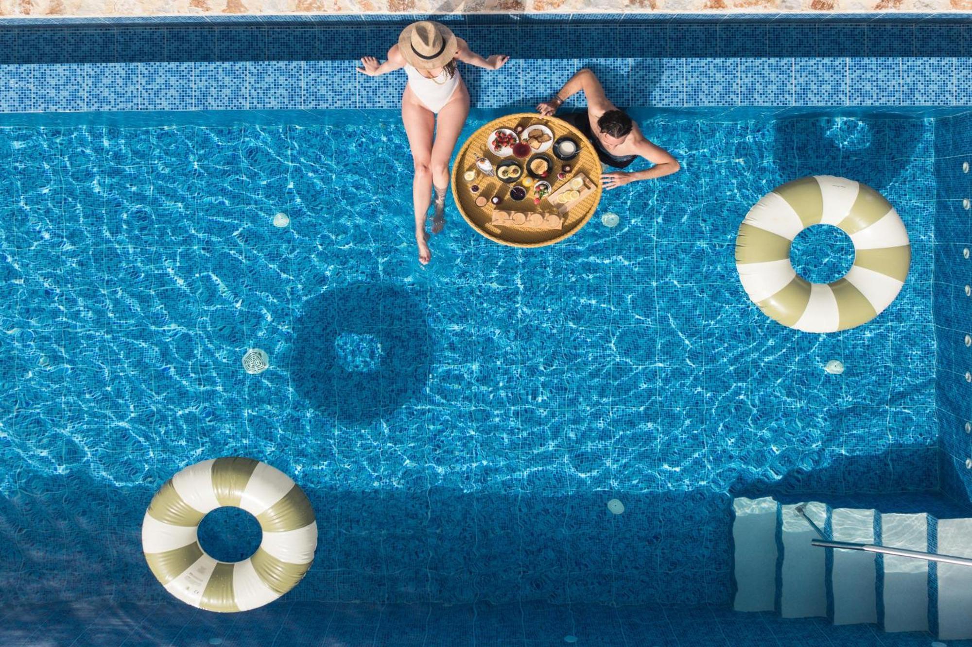 Oinolithos Luxury Villas Kalamaki Eksteriør bilde